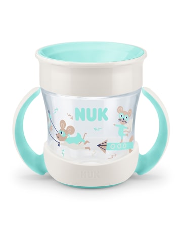 NUK Kubek "Mini Magic Cup" w kolorze miętowym do nauki picia - 160 ml