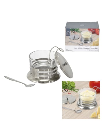 every ware Parmesandose in Silber - Ø 18,5 cm