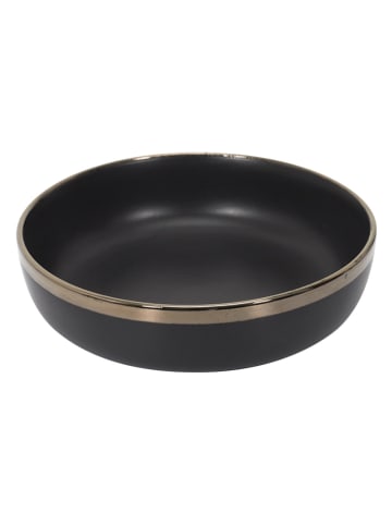 every ware 12er-Set: Suppenteller in Schwarz - Ø 18 cm