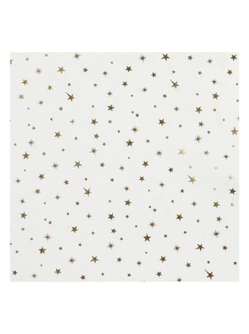 Rétro Chic Obrus w kolorze biało-złotym - 250 x 140 cm