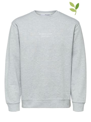 SELECTED HOMME Sweatshirt "Beckster" grijs