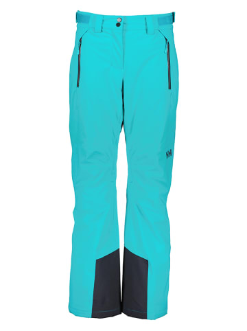 Helly Hansen Spodnie narciarskie "Alphelia" w kolorze turkusowym