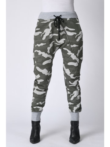 Plus Size Company Sweatbroek "Jade" kaki