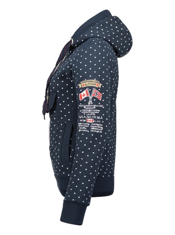 ANAPURNA Hoodie "Gymcoeurana" in Dunkelblau
