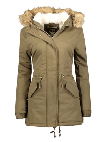 ANAPURNA Parka "Ampuriana" w kolorze khaki