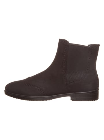 Ecco Leder-Chelsea-Boots in Schwarz