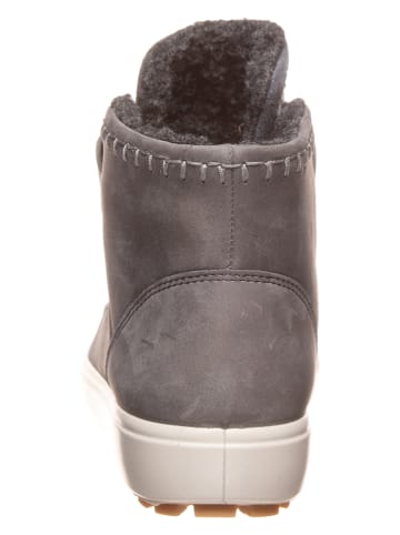 Ecco Leder-Boots in Grau