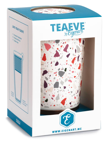 Eigenart Teetasse "Teaeve - Terrazzo" in Bunt/ Weiß - 350 ml