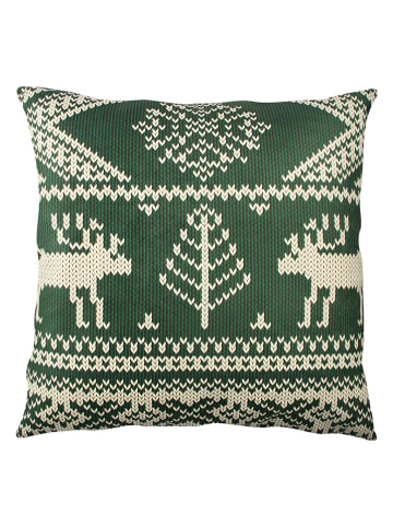 Colorful Cotton Kissen in Grün