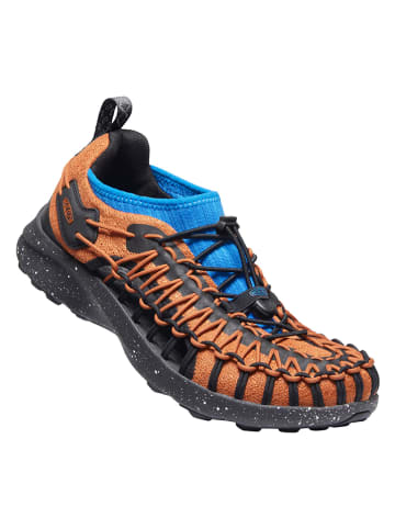 Keen Halbsandalen "Uneek" in Orange/ Blau