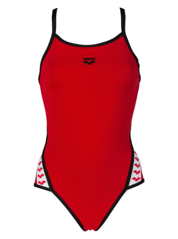 Arena Badeanzug "Team Stripe" in Rot