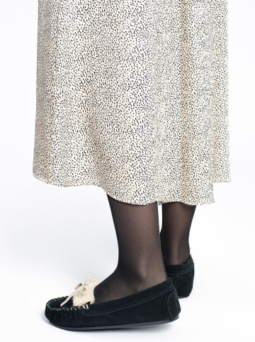 NICEBAY Skórzane mokasyny "Idril" w kolorze czarnym