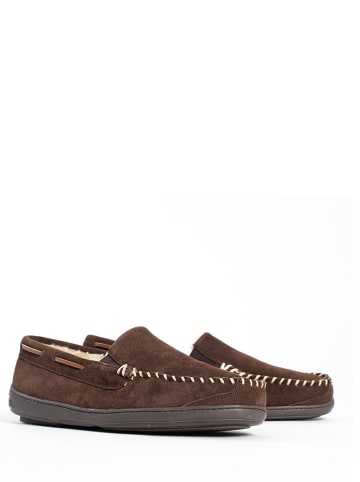 NICEBAY Leder-Mokassins "Bjorn" in Braun