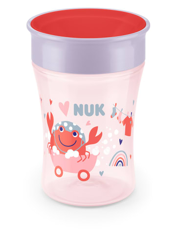 NUK Kubek "Magic Cup" w kolorze czerwonym do nauki picia - 230 ml