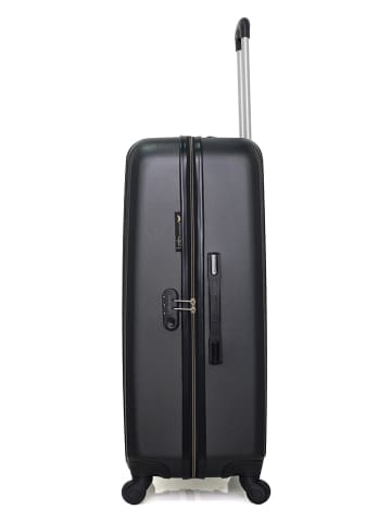 Les P´tites Bombes Hardcase-Trolley "Agata" in Schwarz - (B)47 x (H)75 x (T)29 cm
