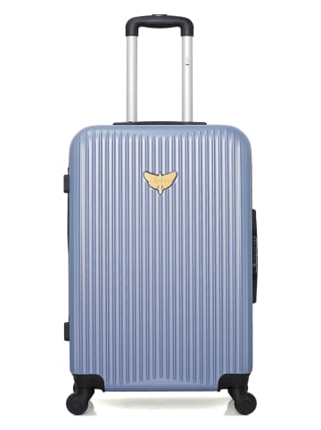 Les P´tites Bombes Hardcase-Trolley "Agata" in Hellblau - (B)41 x (H)65 x (T)26 cm