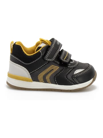 Geox Sneakers zwart/geel