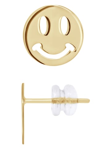 Kidwell Gold-Ohrstecker "Smiley"