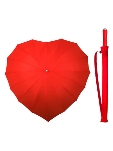 Le Monde du Parapluie Stockschirm in Rot - Ø 107 cm