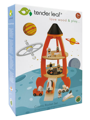 Tender Leaf Toys Rakete mit Zubehör - ab 3 Jahren