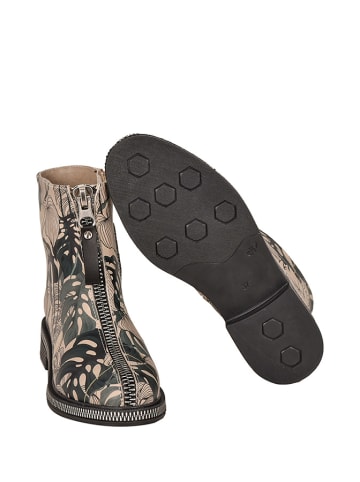 Streetfly Boots beige/zwart/meerkleurig