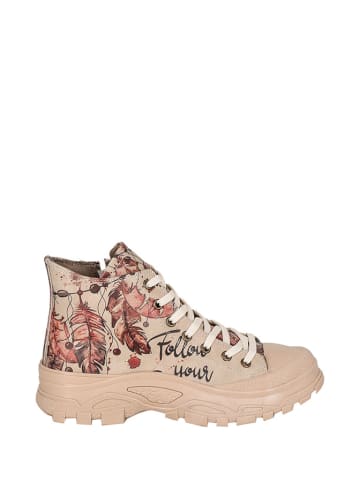 Streetfly Sneakers in Beige/ Bunt