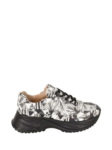 Streetfly Sneakers zwart/wit/meerkleurig