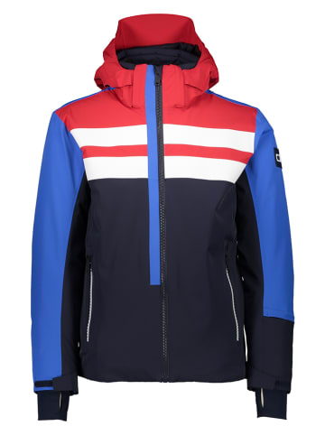 CMP Ski-/snowboardjas donkerblauw/blauw/rood