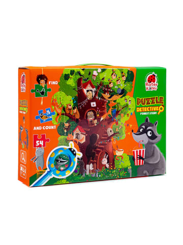Roter Käfer Puzzlespiel "Detective: Forest story" - ab 3 Jahren