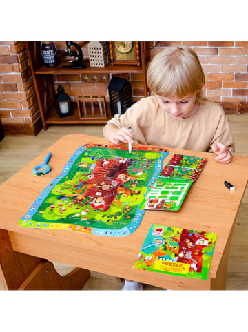 Roter Käfer Puzzlespiel "Detective: Forest story" - ab 3 Jahren