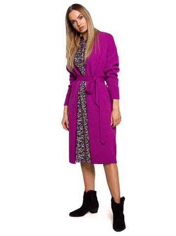 made of emotion Longcardigan in Lila