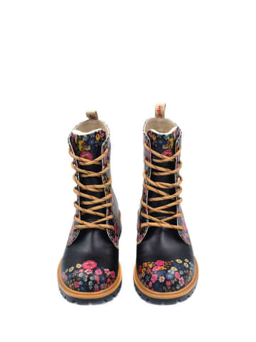 Goby Boots in Schwarz/ Bunt