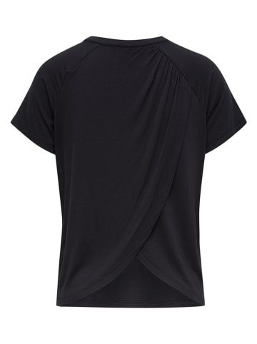 Hummel Koszulka "Fiona" w kolorze czarnym