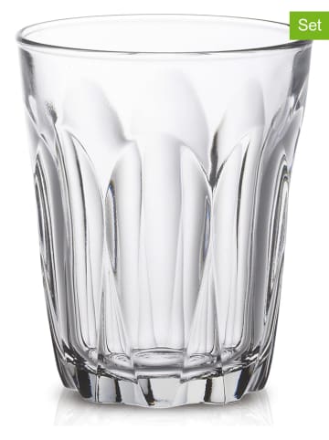 Duralex 6-delige set: glazen "Provence" transparant - 160 ml