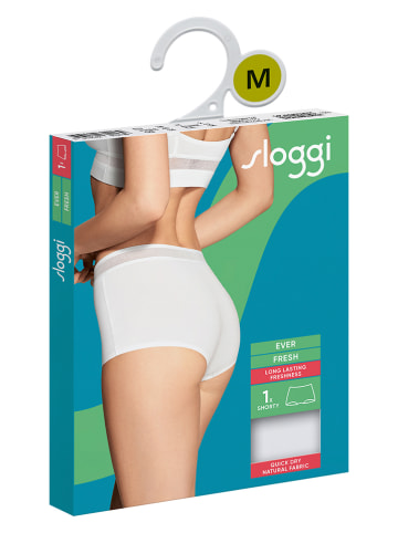 Sloggi Pełne figi high waist w kolorze białym