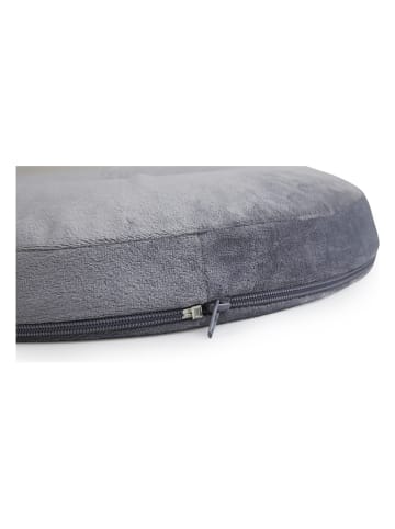 Lifa Living Poduszka w kolorze szarym do siedzenia - Ø 38 cm