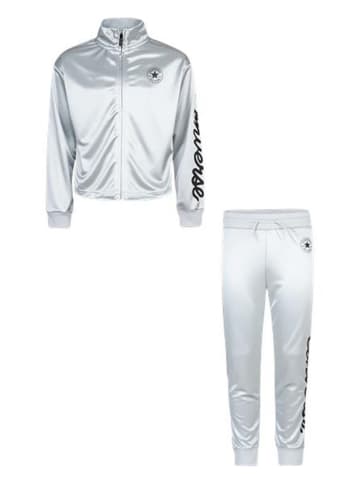 Converse 2-delige outfit zilverkleurig
