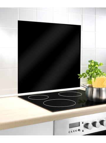 Wenko Spatscherm zwart - (L)70 x (B)60 cm