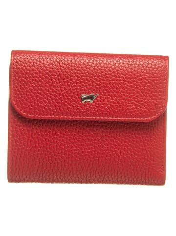 Braun Büffel Skórzany portfel w kolorze czerwonym - (S)12 x (W)10 x (G)2 cm