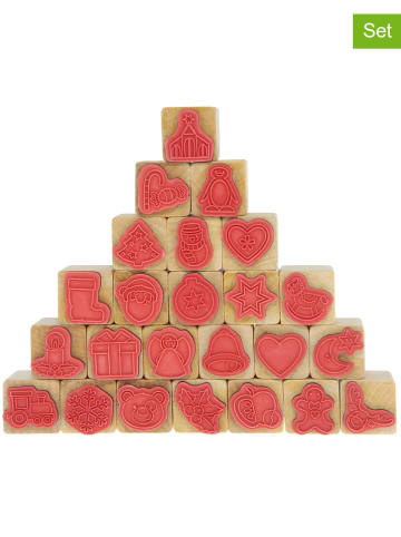 SUNNYSUE 24-delige stempelset "Adventskalender"- Vanaf 3 jaar