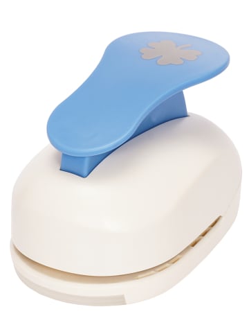 SUNNYSUE Motivlocher "Kleeblatt" in Hellblau/ Creme - ab 3 Jahren