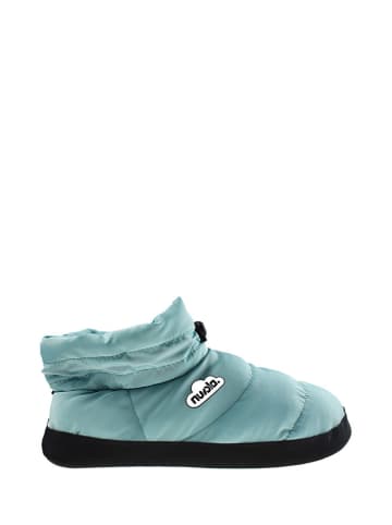nuvola Pantoffels "Boot Home Suela" turquoise