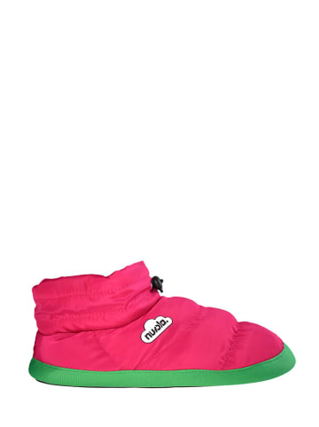 Nuvola Pantoffels "Boot Home Party" fuchsia