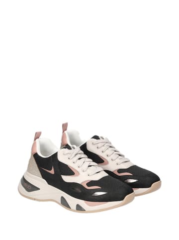 Liu Jo Sneakersy w kolorze czarno-jasnoróżowo-białym