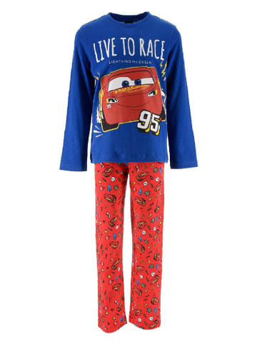 Disney Cars Pyjama "Cars" in Blau/ Rot