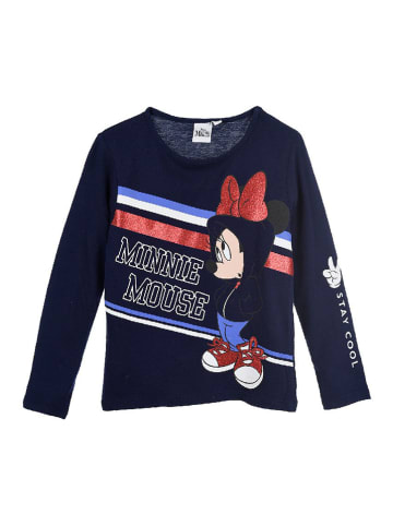 Disney Minnie Mouse Longsleeve "Minnie Mouse" donkerblauw