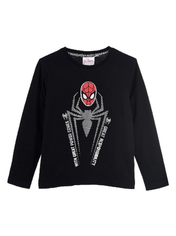 Spiderman Longsleeve "Spider-Man" in Schwarz