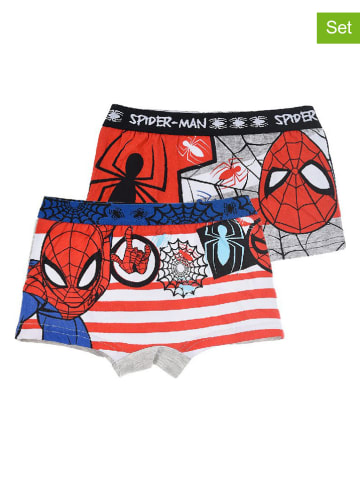 Spiderman 2-delige set: boxershorts "Spider-Man" donkerblauw/grijs