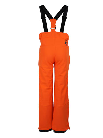 Peak Mountain Softshell-ski-/snowboardbroek oranje