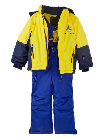 Peak Mountain 2tlg. Ski-/ Snowboardoutfit in Blau/Gelb
